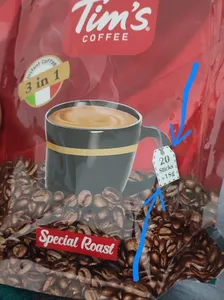 تجریه خرید قهوه فوری 3 در 1 تیمز - 20 ساشه 20 گرمی