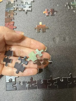 پازل 170 تکه مینیاتور طرح مونالیزا کد 01599