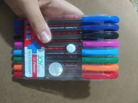 خودکار پنتر مدل نانو آنتی باکتریال کد DP-105 بسته 8 عددی