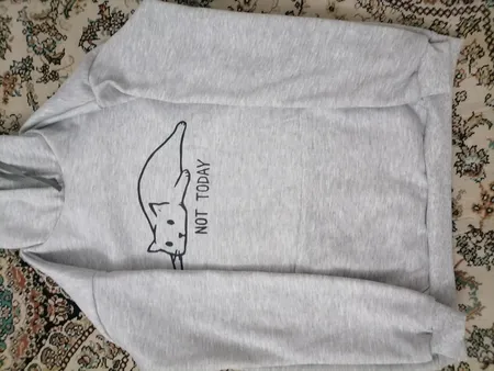 هودی زنانه طرح Not Today کد S361