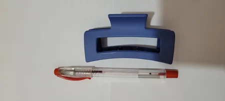 کلیپس مو زنانه مدل شمعی مات مستطیل