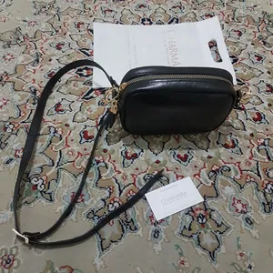 تجریه خرید کیف رودوشی زنانه چرم آرا مدل d058