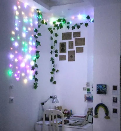 گل مصنوعی مدل ریسه انگور کد PAL-4040 بسته 2 عددی