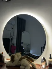 تجریه خرید آینه آزالیا مدل بک لایت نوردار گرد 80