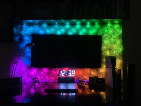 ریسه ال ای دی دریم لایت مدل فول کالر طول 10متر