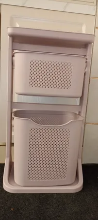 سبد رخت چرک لیمون مدل بافت