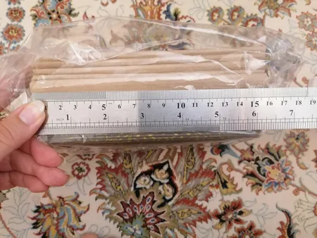 کپسول کیک به گز مدل M22 بسته 6 عددی