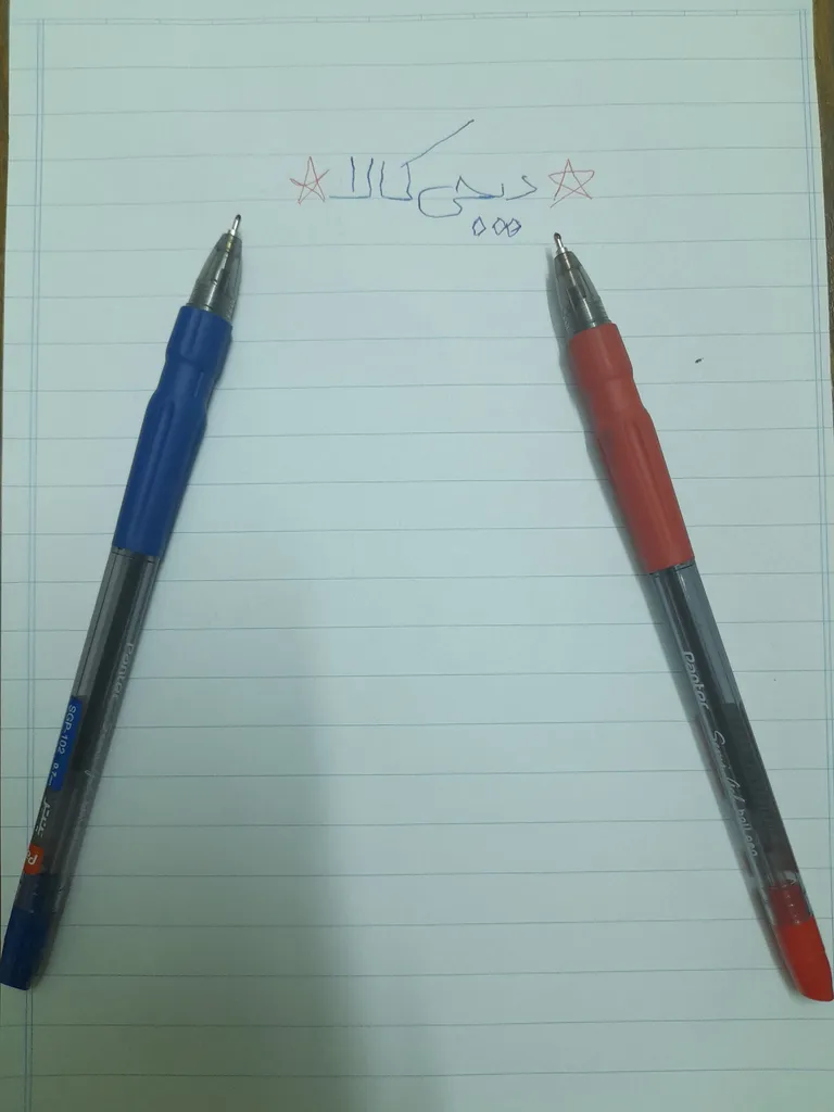 خودکار پنتر مدل رنگی کد SGP-102 بسته 8 عددی