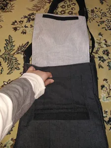 تجریه خرید کیف دوشی چی چاپ طرح اسکلت کد 65675