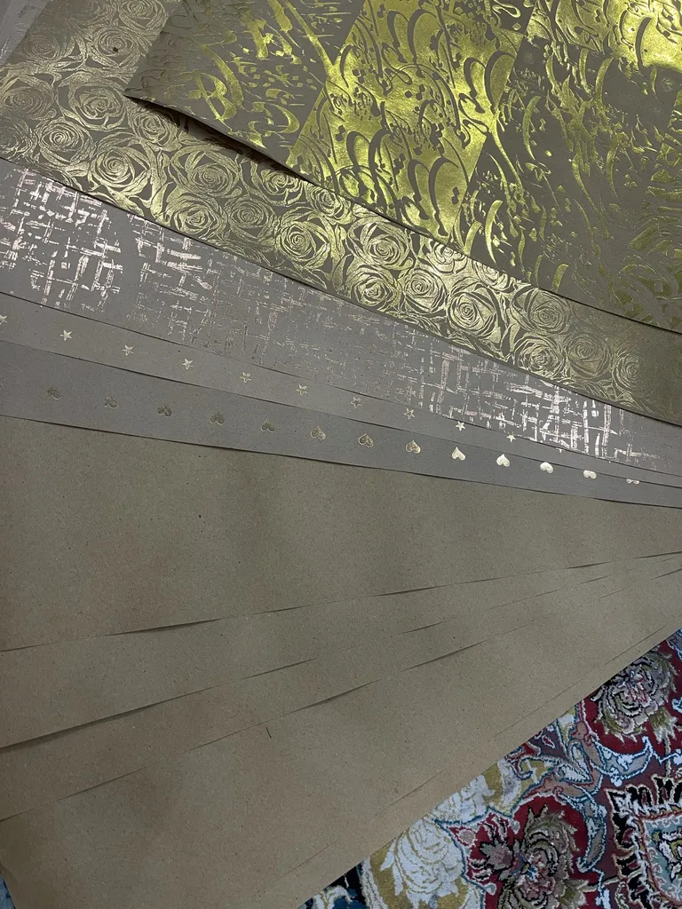 کاغذ کادو مدل Viti بسته 10 عددی