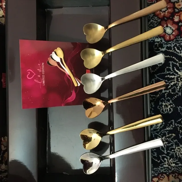 قاشق چای خوری پاشا کد 02 مجموعه 6 عددی