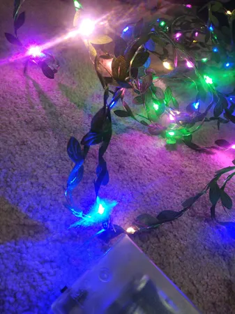 ریسه ال ای دی طرح برگ طول 5 متر