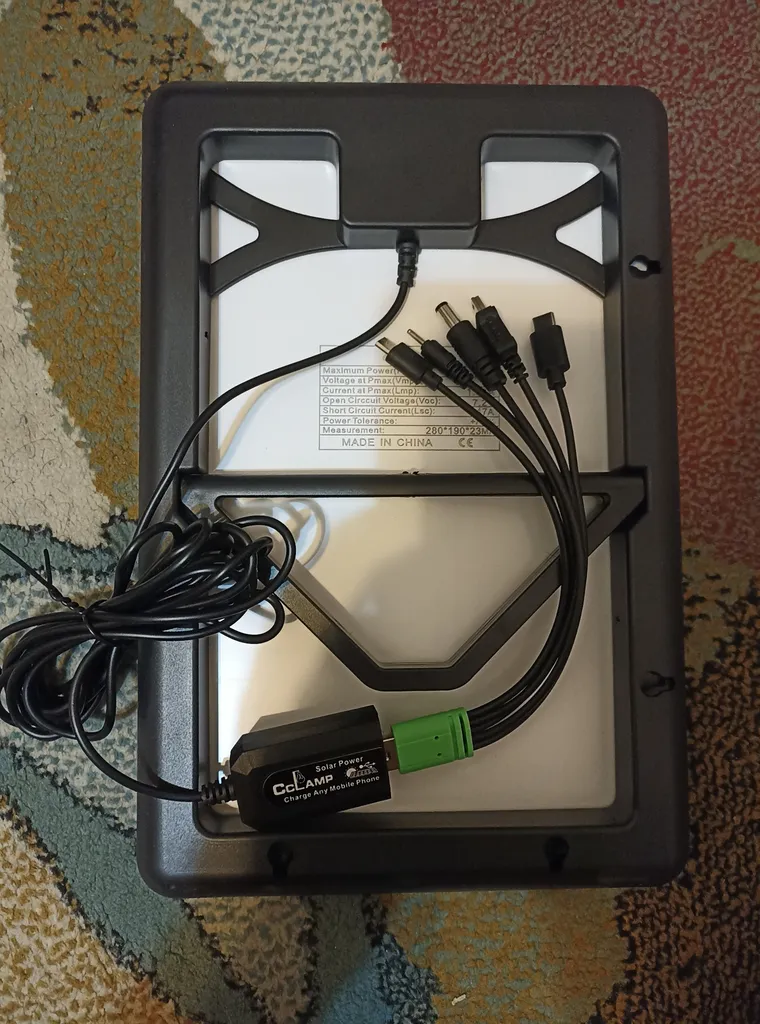 پنل خورشیدی سی سی لمپ مدل CL-680 ظرفیت 8 وات