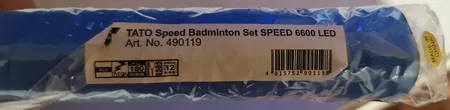 راکت بدمینتون تالبوت تورو مدل Set Speed 6600 LED بسته 2 عددی