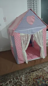 تجریه خرید چادر بازی کودک مدل ستاره خالدار