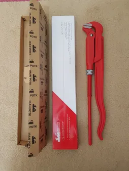 آچار لوله گیر ایران پتک مدل 001 سایز 1.5 اینچ