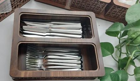 جای کارد و چنگال مدل یاس