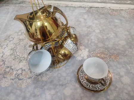 سرویس چای خوری 13 پارچه مدل لامنژیا