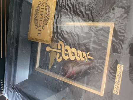 تابلو طلا کوب زرکات طرح نماد پزشکی و داروسازی مدل F115