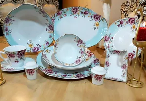 تجریه خرید بشقاب غذاخوری شرکت صنایع چینی تقدیس مدل کاملیا بسته 6 عددی