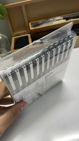 راپید یونی بال مدل fineliner مجموعه 12 عددی