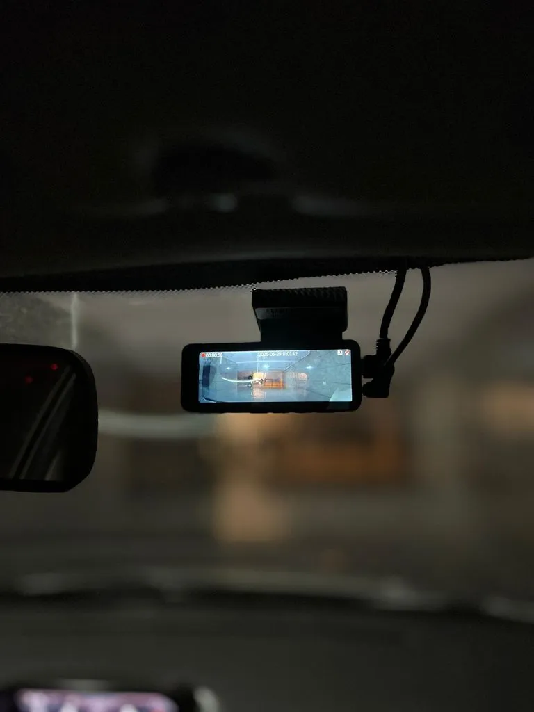 دوربین ثبت وقایع خودرو وونک  مدل  M6 4K-WiFi به همراه دوربین عقب