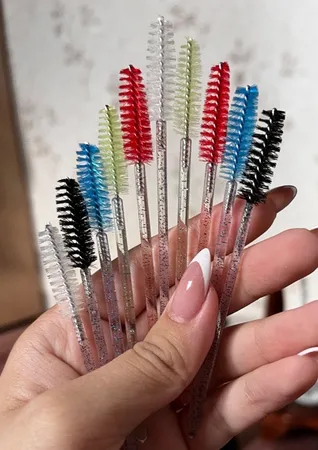 برس ابرو و مژه مدل 01 مجموعه 10 عددی