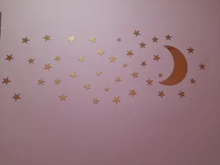 آینه آماتیس مدل ماه و ستاره کد 2022