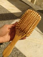 برس مو مدل چوبی بامبو کد 752
