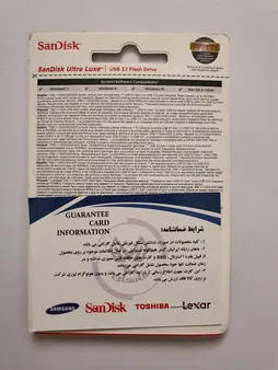 فلش مموری سن دیسک مدل Ultra Luxe ظرفیت 64 گیگابایت