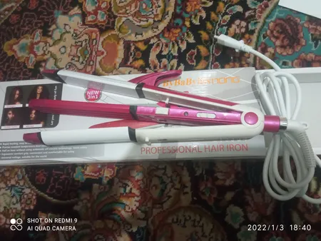 اتو مو و حالت‌دهنده مو بای بابیلیس نانو مدل ST3304