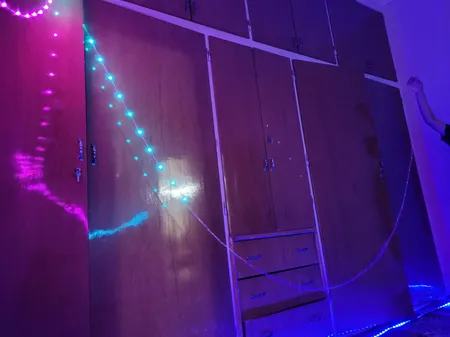 ریسه ال ای دی مدل فول کالر هوشمند بلوتوثی کد RGB IC usb 5v طول 10 متر