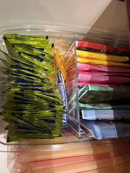 سبد نظم دهنده یخچال مدل mesh 30  20