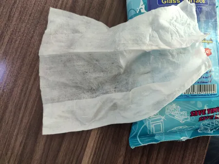 دستمال مرطوب پاک کننده و ضد عفونی کننده سطوح صیقلی پانو مدل معطر بسته 36 عددی