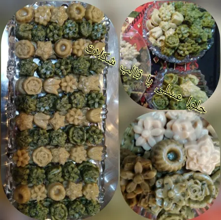 قالب شکلات مدل فستیوال کد YG-62