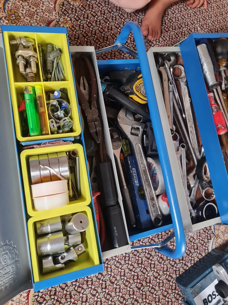 جعبه ابزار صنایع فلزی لوکس درویشیان مدل P403