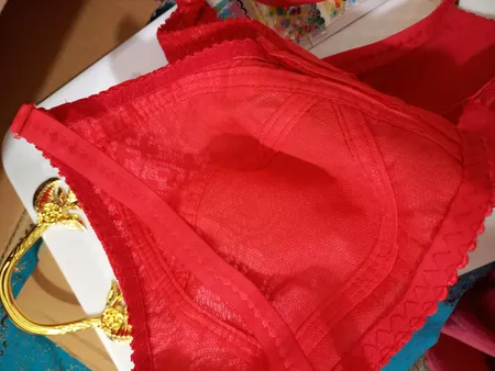 سوتین زنانه کد 9997-R رنگ قرمز