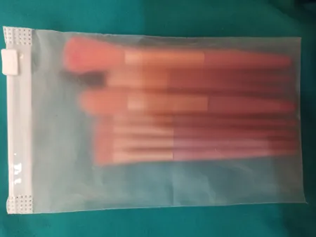 برس آرایشی مدل نئونی کد a-700 مجموعه 8 عددی