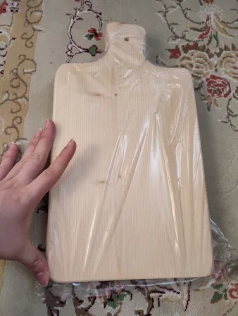 تخته گوشت چوبی آرونی مدل پامچال سایز 3