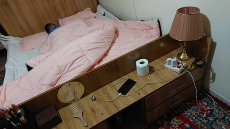 تخت خواب دونفره اعیان مدل FH361 سایز 160x200 سانتی متر
