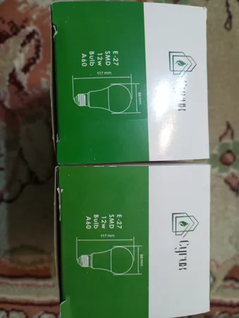 لامپ اس ام دی 12 وات سایروکس مدل A60 پایه E27 بسته دو عددی