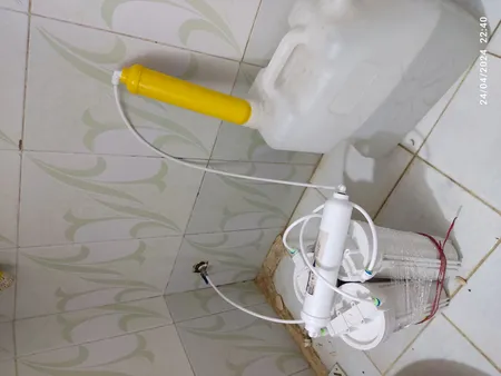 هوزینگ دستگاه تصفیه آب لابستر مدل AHL-10Inch مجموعه 3 عددی به همراه آچار هوزینگ  مدل M-2