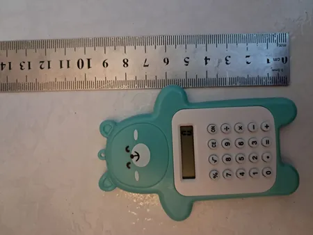 ماشین حساب مدل خرسی آبی