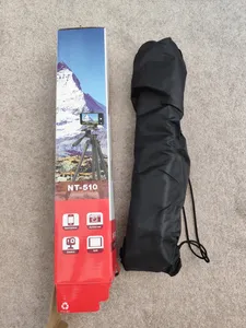 تجریه خرید سه پایه دوربین نست مدل NT-510 به همراه گیره نگهدارنده موبایل