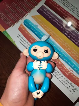 ربات میمون بند انگشتی مدل Happy Monkey