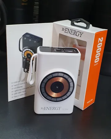 پاوربانک ایکس انرژی مدل X-828M 22.5W ظرفیت 20000 میلی آمپر ساعت