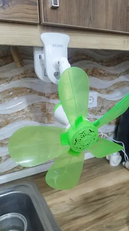 پنکه رومیزی مدل گیره ای پنج پره