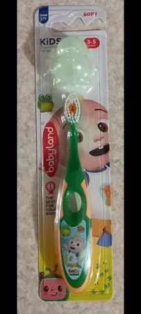 مسواک کودک بیبی لند مدل 379 با برس خیلی نرم