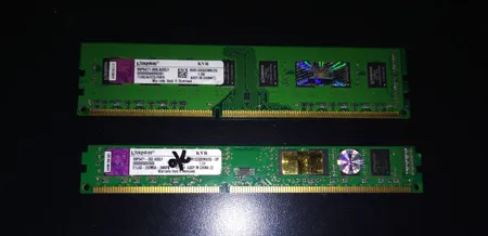 رم دسکتاپ DDR3 تک کاناله 1333 مگاهرتز CL9 کینگستون مدل KVR ظرفیت 2 گیگابایت