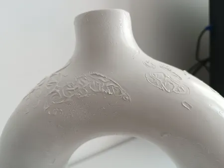 گلدان دکوری مدل دونات مجموعه دو عددی